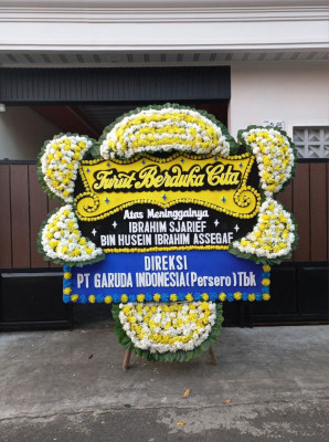 Papan Bunga Duka di Sodo